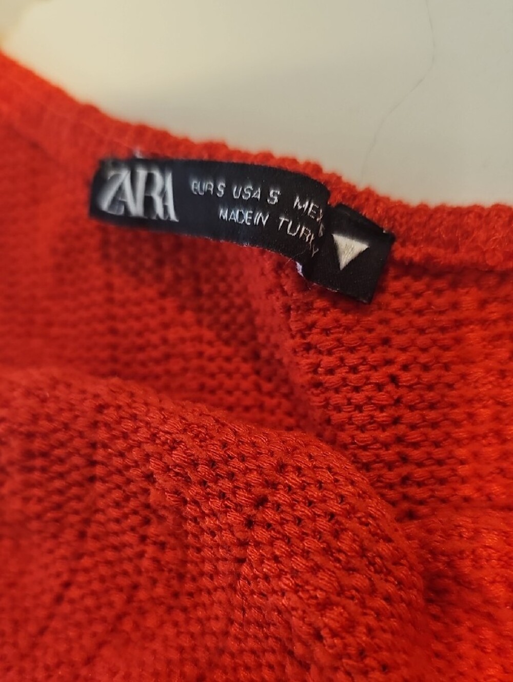 Zara Red Ribbed Maxi Dress - Picture 2 of 4